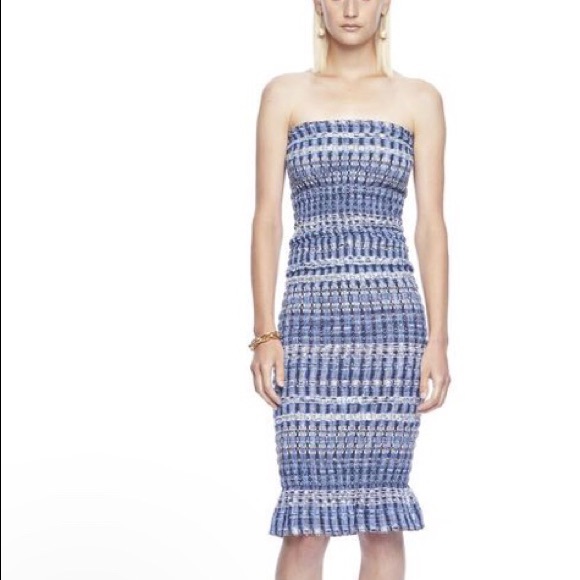 Hilary Macmillan Ladies Smocked Tube Dress, - Picture 2 of 5